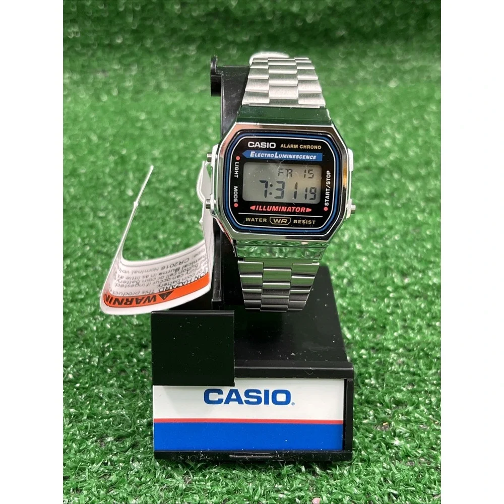 Casio SL-KCUA3-1 Water Resistant Digital Watch Silver New
